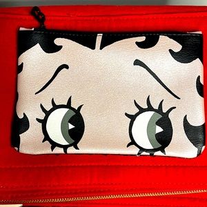Betty Boop make up bag, multi use bag